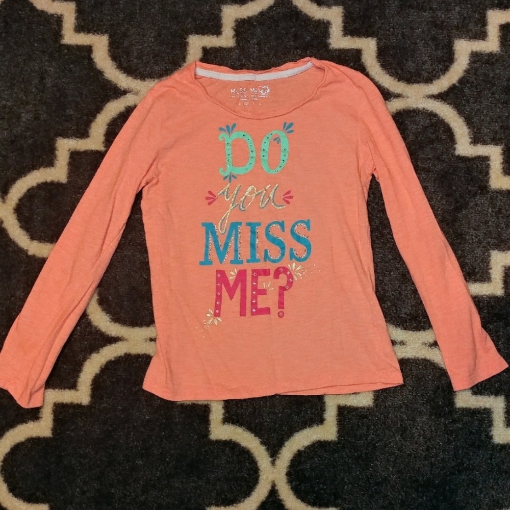 Girl's Miss Me Long Sleeve Shirt